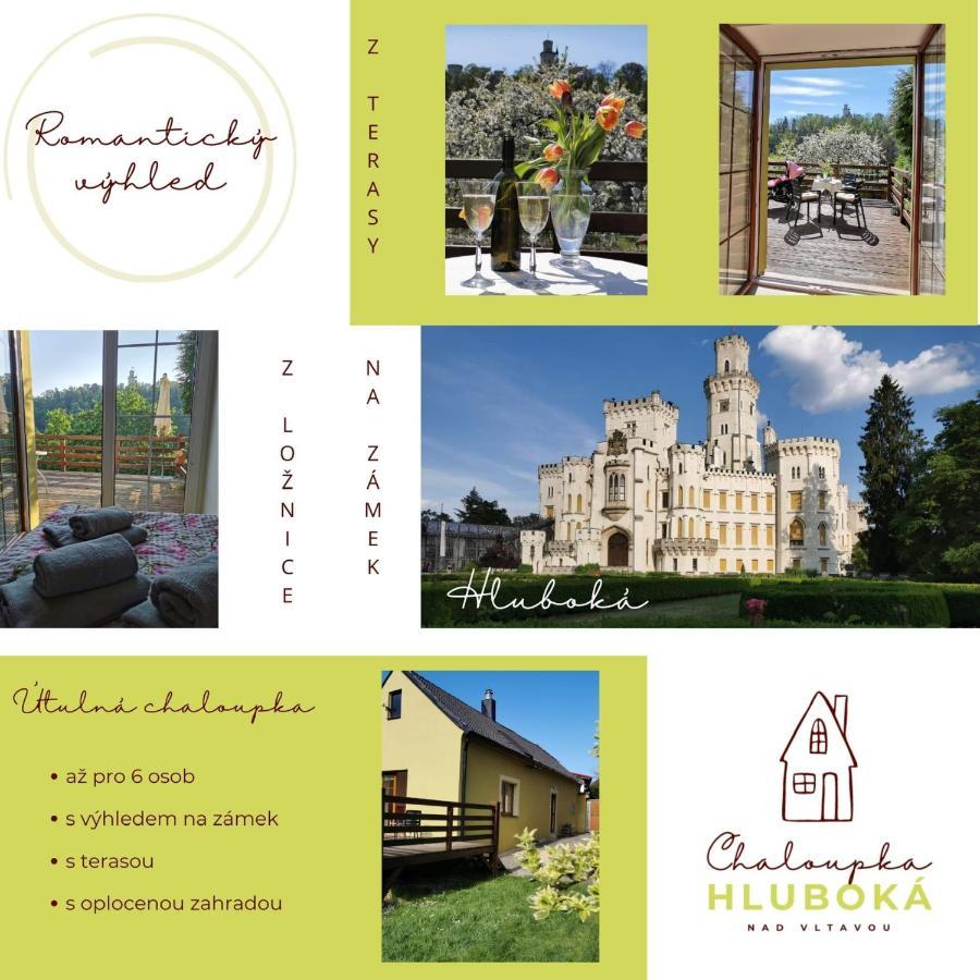 Chaloupka Hluboka - Family Holidays In South Bohemia Hluboká nad Vltavou Екстериор снимка
